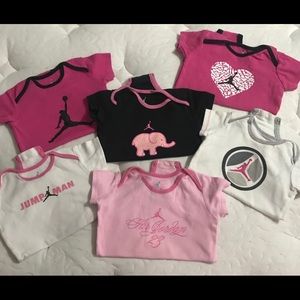 Air Jordan Baby Girl Onesies